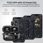 TOZO OpenEarRing Open Ear Earbuds 40H Bluetooth 5.4 Lightweight Comfort - Image 7