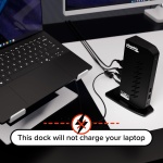 Plugable Dual 1080p HDMI Universal Docking Station for USB-C & USB 3.0 Laptop, - Image 5