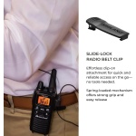 Midland LXT600BBX6 FRS Business Walkie Talkies, Black, 6 Pack - Image 4