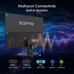 New! Sceptre 24-inch Prime Monitor 100Hz 100% sRGB HDMI x2 VGA Build-in Speakers - Image 5