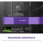 NZXT H9 Flow - Dual-Chamber ATX PC Case - Black - Image 6