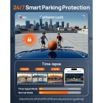 70mai A810 Lite 4K Dash Cam Front and Rear, 5GHz Wi-Fi 6 DashCam, Car Camera 4G - Image 6