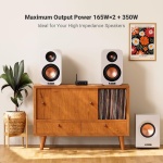 Fosi Audio Bluetooth Subwoofer Amplifier 2.1, BT30D Pro Subwoofer Amp with - Image 2