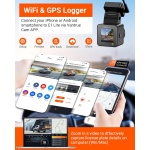 Vantrue E1 Lite 1080P Mini Dash Cam, 60fps HDR Night Vision Car Camera - Image 4