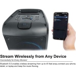 Rockville Rock Party 9 Dual 8" Portable Rechargeable Bluetooth Speaker - Image 4