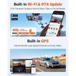 Vantrue N4S 2.7K 3 Channel Dash Cam, Triple STARVIS 2 Night Vision - Image 7