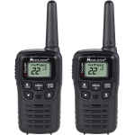 Midland T10 X-Talker FRS Walkie Talkie, Black, 2 Pack