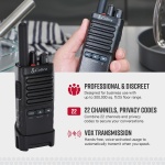 Cobra PX650 BCH6, Professional/Business Walkie Talkies - Rechargeable - Image 3