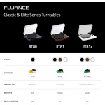 Fluance RT81+ Elite High Fidelity Vinyl Turntable Record Player, Audio Technica - Image 7