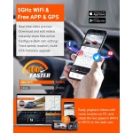 Vantrue N5 4 Channel WiFi 360° All Sides Dash Cam - Image 6
