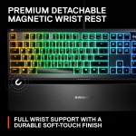 SteelSeries Apex 3 RGB Gaming Keyboard – 10-Zone RGB Illumination – IP32 Water - Image 7