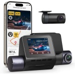 70mai Dash Cam Front and Rear - 2.5K+1080P Dual Dash Camera with HDR, Super