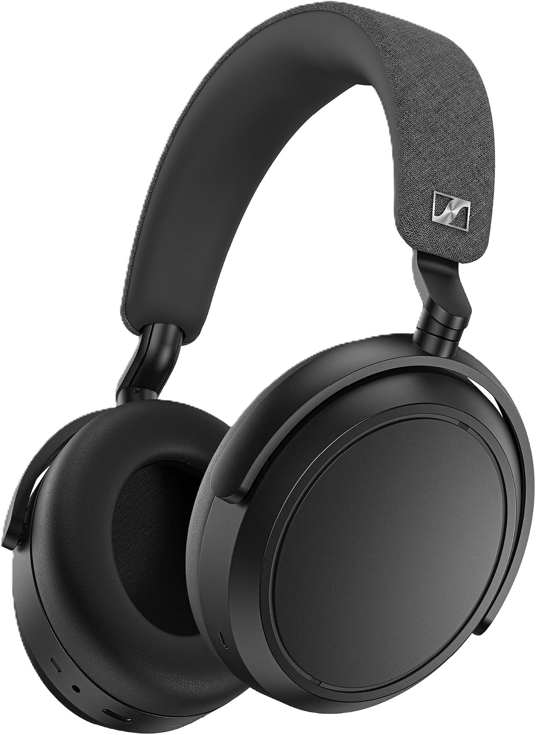 7164xC2wL._AC_SL1500_.jpg Sennheiser Momentum 4 Wireless Headphones, ANC, 60 Hr Battery, Black - Image 1