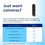 ADT Blu Video Doorbell Camera, 2K HDR, Wireless or Wired, Plan Required - Image 9
