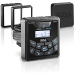 BOSS Audio Systems MGR450B Marine Boat Bluetooth Stereo, Amplified, No CD