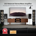 Fosi Audio ZA3 Balanced Stereo Amplifier Home Audio Component Mini 2 Channel - Image 2