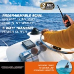 Standard Horizon HX380 1.5" Standard Handheld VHF - Image 4