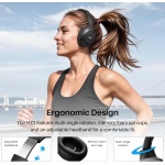 TOZO HT3 Hybrid Noise Cancelling Wireless Headphones, 90H Over Ear Headset - Image 9