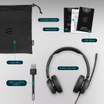 EPOS Impact 860 ANC Double-Sided Wired Headset with Active Noise Cancellation, - Image 5