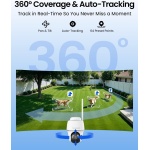REOLINK Argus PT Ultra First 4K Solar Security Cameras Wireless Outdoor - Image 3