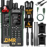 BAOFENG DM32 DMR Radio Ham Radio Handheld Rechargeable Walkie Talkies Long Range