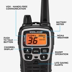 Midland® T71VP3 X-TALKER Long Range Walkie Talkie - FRS Two-Way Radio - Image 2