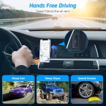 Magnetic Phone Car Mount, Universal Stick On Rectangle Flat Dashboard Magnetic - Image 8