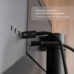 CalDigit Thunderbolt 5 Pro Braided Cable - 120Gbps 240W Power Delivery, - Image 3