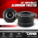 DS18 Mid and High Car Speaker Package - 2X 6.5" Midrange, 2X 1" Tweeters, - Image 4