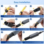 EDUP LOVE® Starlink Mini PoE Injector & 12V Starlink Adapter Splitter - Image 3
