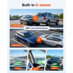 Vantrue N4S 2.7K 3 Channel Dash Cam, Triple STARVIS 2 Night Vision - Image 6