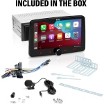 BOSS Audio Systems BVCP9700A-FL CarPlay Android Stereo, 7 Inch Touchscreen - Image 6
