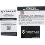 Rockville RCS650-6 650W 6-Zone 70V Commercial Amplifier with Bluetooth - Image 6
