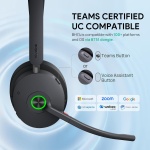 Yealink BH74 AI ANC Wireless Headset with Mic for Work with Charging Dock - Image 6