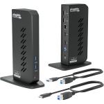 Plugable Dual 1080p HDMI Universal Docking Station for USB-C & USB 3.0 Laptop,