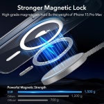 ESR for iPhone 15 Pro Max Case for MagSafe, Anti-Yellowing, Clear - Image 4