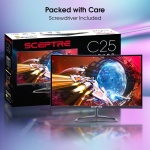 New! Sceptre Curved 24.5-inch Gaming Monitor up to 240Hz 1080p R1500 1ms - Image 2