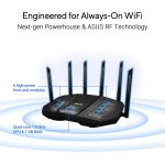 ASUS RT-BE90U WiFi 7 Router - Tri-Band (6GHz), 9.4 Gbps, 2.5G WAN, Mesh - Image 5