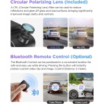 VIOFO A229 Pro 4K HDR Dash Cam Front and Rear, Dual STARVIS 2 Sensors - Image 7