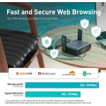 GL.iNet GL-BE3600 Slate 7 Wi-Fi 7 Travel Router Touchscreen 2.5G - Image 4