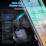 Magnetic Car Mount [2-Pack] - Universal Stick-On Dashboard Magnetic Phone Holder - Image 4