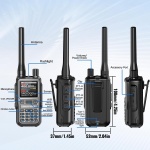 Baofeng Radio UV-5R Mini Ham Radio Long Range Handheld Two Way Radio NOAA - Image 8