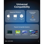 Plugable USB-C Dock with 4K HDMI and 60W Charging, Compatible with MacBook Neo, - Image 6
