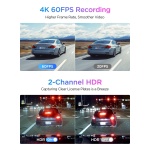 VIOFO A329S 4K 60FPS Dash Cam Front and Rear, STARVIS 2 HDR, Wi-Fi 6 - Image 4
