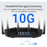 ASUS RT-BE90U WiFi 7 Router - Tri-Band (6GHz), 9.4 Gbps, 2.5G WAN, Mesh - Image 4