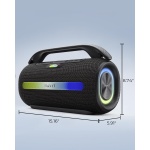 havit Outdoor Bluetooth Speaker, 120W Max Loud Speakers with Deep Bass - Image 9