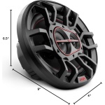 DS18 G6.9Xi GEN-X 6x9 3-Way Coaxial Speakers 180 Watts 4-Ohm with Mylar Dome - Image 9