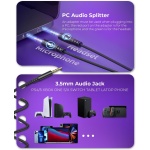 havit H2002d Gaming Headsets for PS4,PC, 53MM Drivers Surround Sound PS5 Headset - Image 5