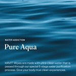 HAVIT Signature Edition Flushable Wipes for Women, Plant-Based Cloth with - Image 5