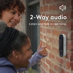 ADT Blu Video Doorbell Home Security System, 2K HDR, Plan Required - Image 3